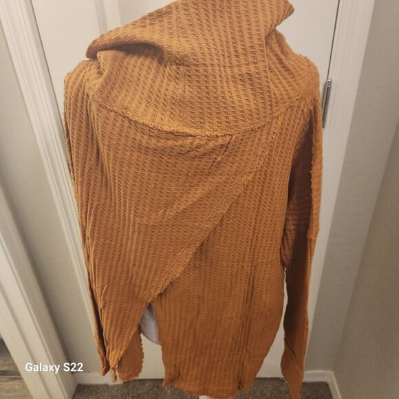 Free People Pumkin Orange Sweater. NWT. SIze Small. - Picture 6 of 11